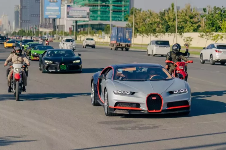 Gumball 3000 - dai gia Campuchia mang Bugatti Chiron trieu do tham du