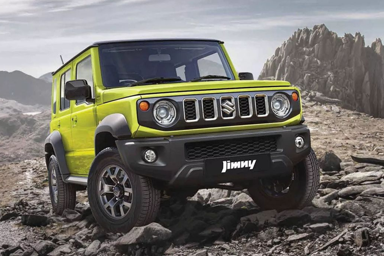 Suzuki Jimny lo dien phien ban ban tai khien dan choi 