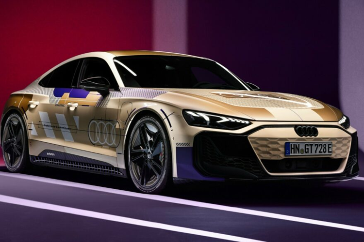 Audi e-tron GT Facelift 2024 ra mat, co ca ban the thao RS Performance