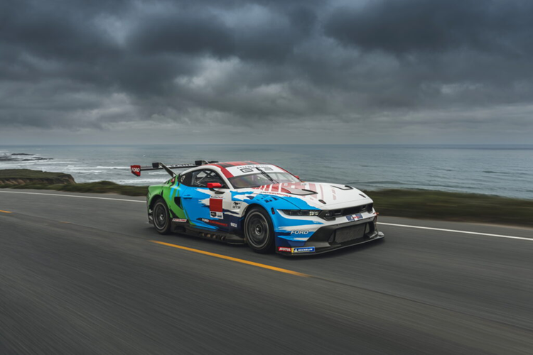 Ngam Ford Mustang GT3 IMSA mau ao “ke thua” Mustang 60 nam qua-Hinh-3