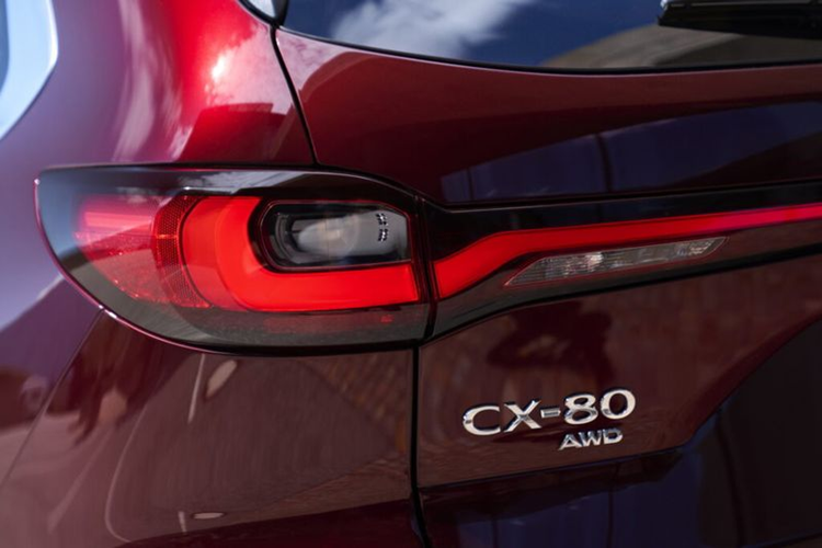 Mazda CX-80 - SUV “can sang” san sang canh tranh BMW X5 va Audi Q7-Hinh-8