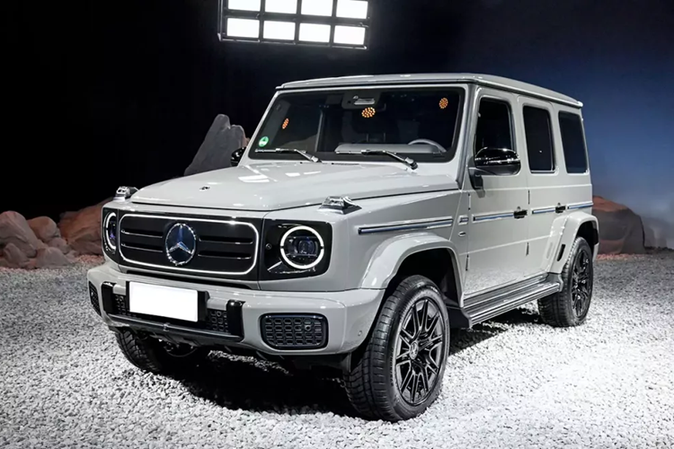 Mercedes-Benz G 580 chay dien chinh thuc ra mat, tu 3,88 ty dong