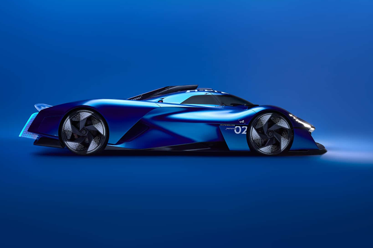 Alpine Alpenglow Hy4 – mau sieu xe hypercar chay nhien lieu Hydro-Hinh-3