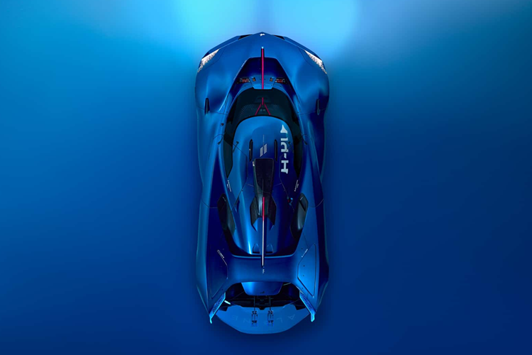 Alpine Alpenglow Hy4 – mau sieu xe hypercar chay nhien lieu Hydro-Hinh-8