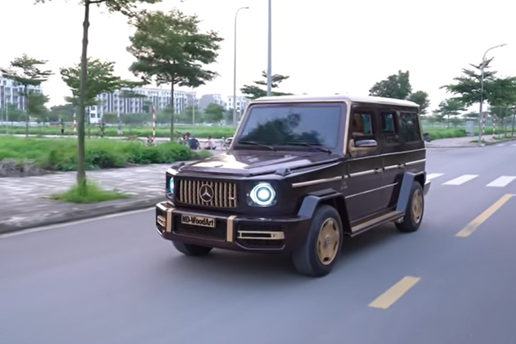 Tan thay Mercedes-AMG G63 bang go nhu 