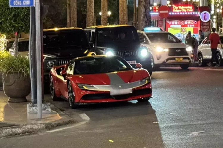 Ferrari SF90 Stradale bi an nhat Viet Nam ra bien NG, khoang 19 ty