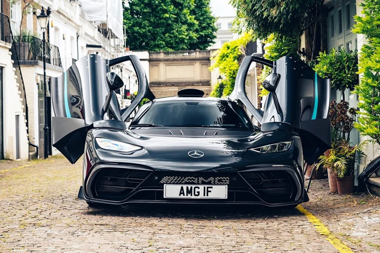 Tan thay sieu xe Mercedes-AMG One trieu do dau tien tai London-Hinh-10