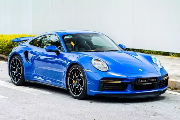 Porsche 911 Turbo S 992 sieu hiem tai Viet Nam xuat hien o Ha Noi-Hinh-2