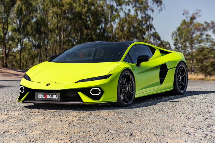 Lamborghini Temerario may V8 he lo, san sang thay the dan anh Huracan