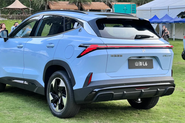 Jetour Shanhai L6 - SUV PHEV “an xang” it hon ca xe may Honda Wave-Hinh-3