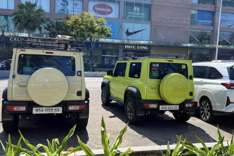 Dai gia Ninh Thuan so huu cap Suzuki Jimny 