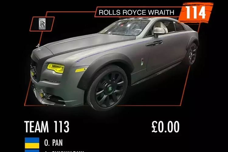 Rolls-Royce Wraith cua 2 dan choi Ukraine tham du Gumball 3000