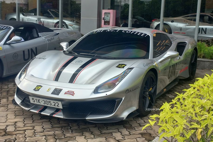 Ferrari 488 Pista Spider cua “vua cafe Viet” tai Gumball 3000 2024-Hinh-2