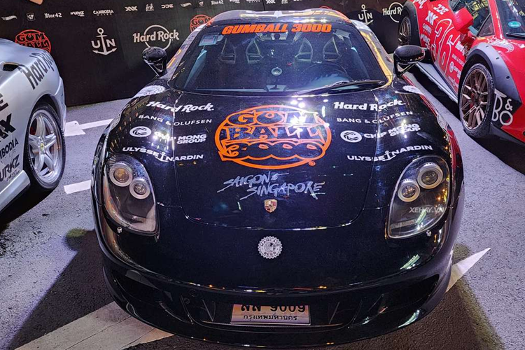 Porsche Carrera GT hon 30 ty cua dai gia Thai Lan tai Gumball 3000-Hinh-2