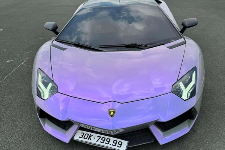 Lamborghini Aventador cu rao ban 22 ty, dat do nhat Viet Nam-Hinh-8