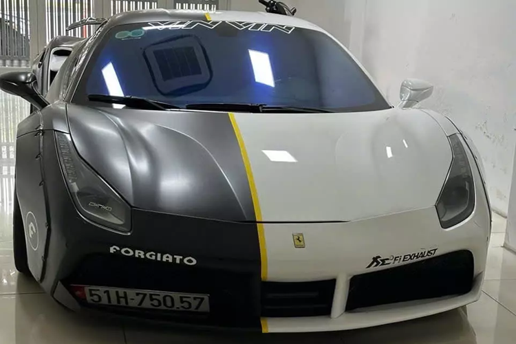 Ferrari 488 GTB Liberty Walk doc nhat Viet Nam rao ban 9,3 ty