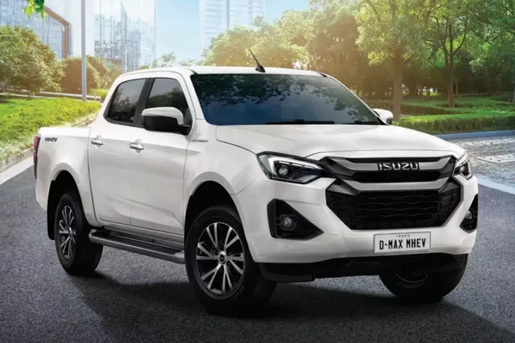 Isuzu D-Max mild hybrid 2025 tu 846 trieu dong tai Dong Nam A