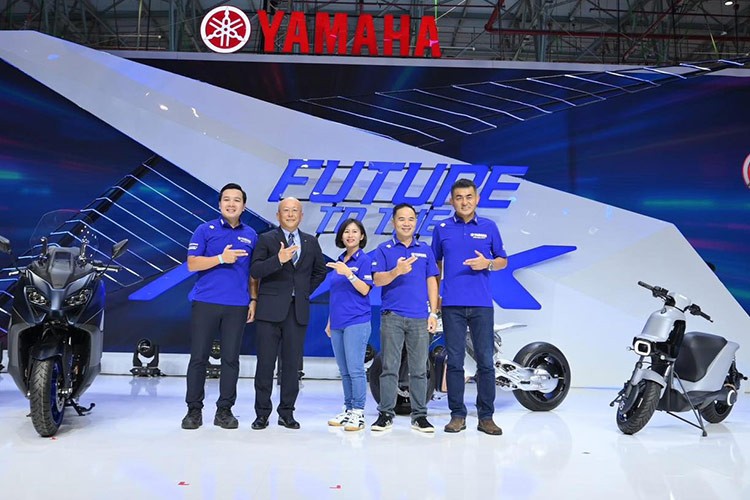 Yamaha Motor Viet Nam mang loat xe may moi “oanh tac” VMS 2024