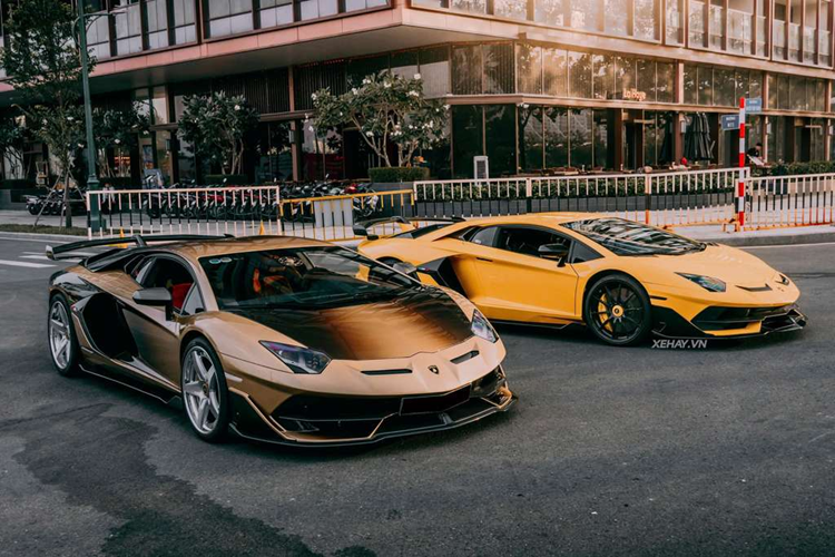 Ngam Lamborghini Aventador SVJ tien ty “cuc doc