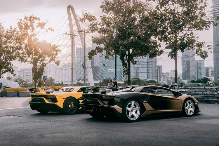 Ngam Lamborghini Aventador SVJ tien ty “cuc doc