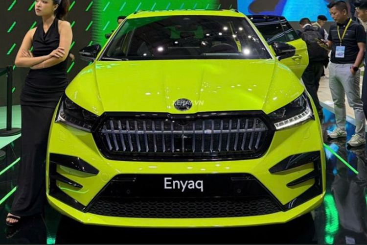 Skoda Enyaq iV chay 500 km/lan sac, sap lap rap tai Viet Nam-Hinh-9