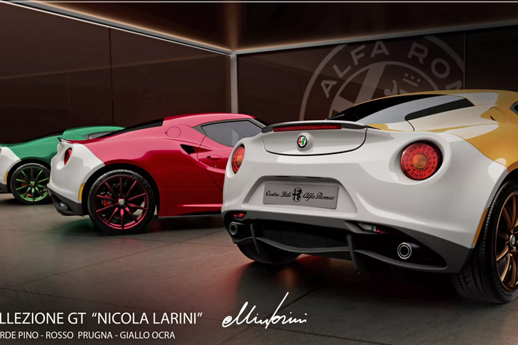 Ngam dan xe Alfa Romeo 4C Collezione GT 