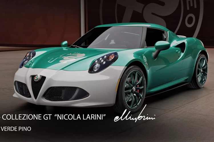 Ngam dan xe Alfa Romeo 4C Collezione GT 