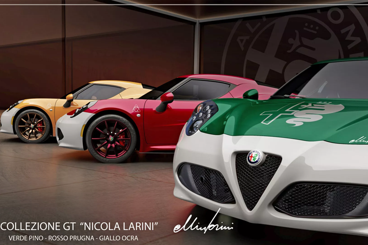 Ngam dan xe Alfa Romeo 4C Collezione GT 