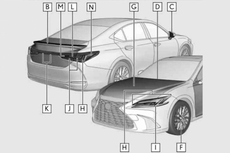 Lexus ES 2025 bat ngo 