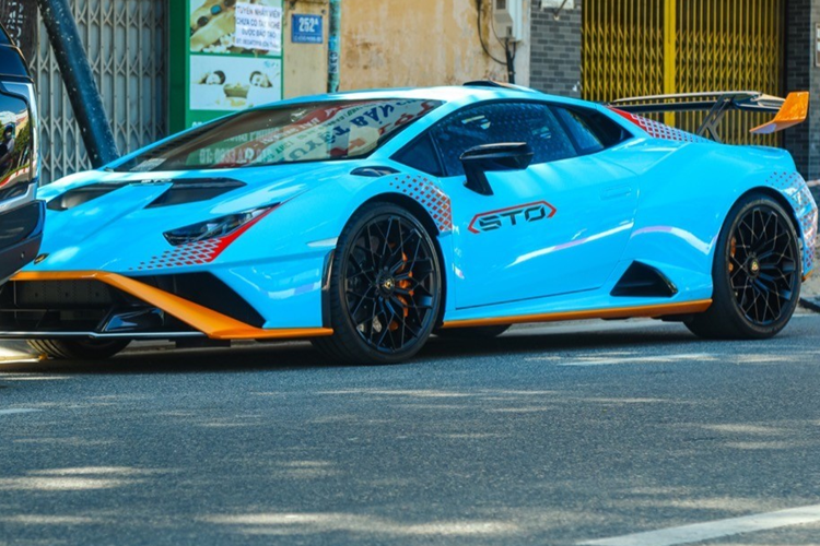 Lamborghini Huracan STO doc nhat Viet Nam tai Vung Tau tai xuat-Hinh-6