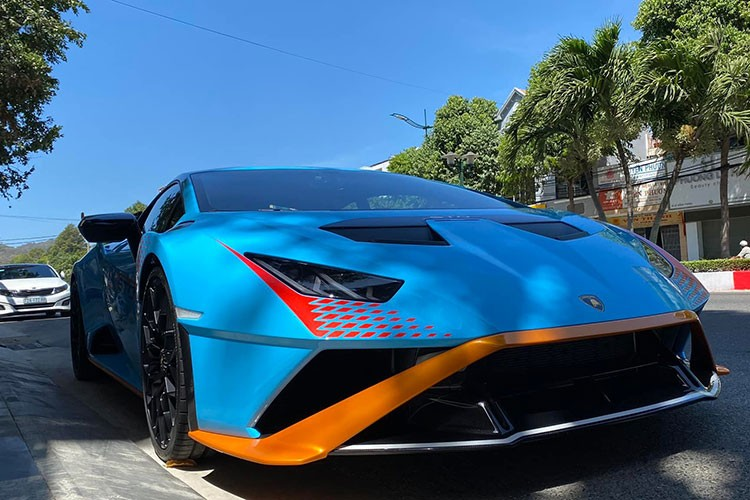 Lamborghini Huracan STO doc nhat Viet Nam tai Vung Tau tai xuat-Hinh-8