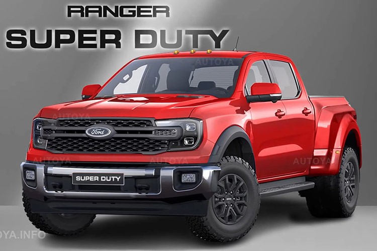 Ford Ranger Super Duty 2026 lo dien, cho ngay ra mat-Hinh-2