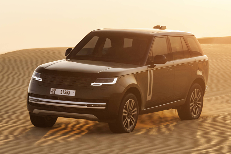 Range Rover Electric 2026 thu nghiem tai Dubai, cho ngay ra mat