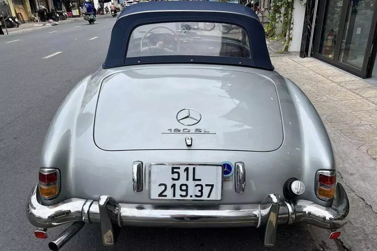 Mercedes-Benz 190 SL cua vua ca phe Viet co gia 9,2 ty-Hinh-6