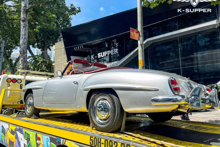 Mercedes-Benz 190 SL cua vua ca phe Viet co gia 9,2 ty-Hinh-9