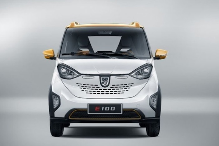 Baojun E100 - oto dien re nhu xe may gia 150 trieu co gi hay?-Hinh-2