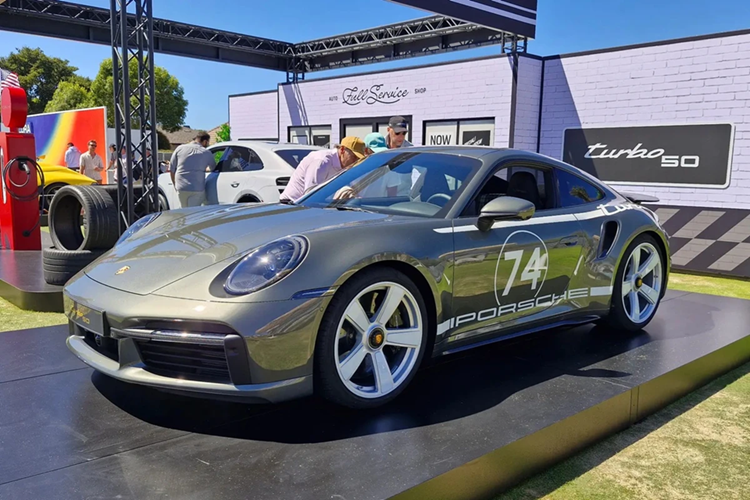 Chi tiet Porsche 911 Turbo 50 Years hon 18,7 ty dong