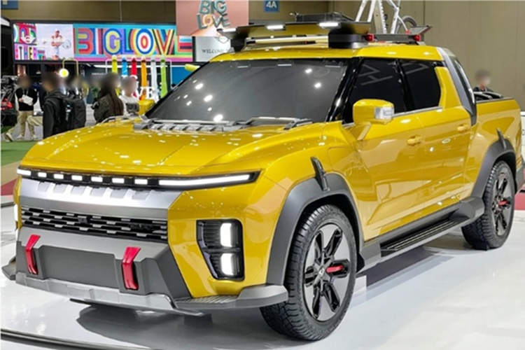 KGM Musso EV - xe bán tải điện Hàn Quốc từ 857 triệu đồng - Hình 2 KGM Musso EV - xe ban tai dien Han Quoc tu 857 trieu dong-Hinh-2