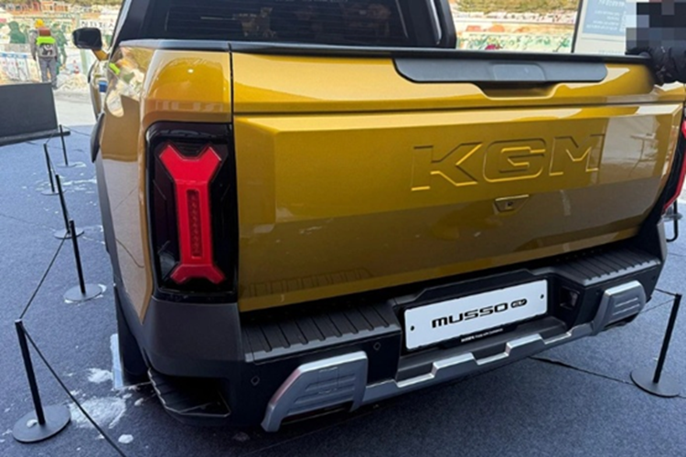 KGM Musso EV - xe bán tải điện Hàn Quốc từ 857 triệu đồng - Hình 7 KGM Musso EV - xe ban tai dien Han Quoc tu 857 trieu dong-Hinh-7