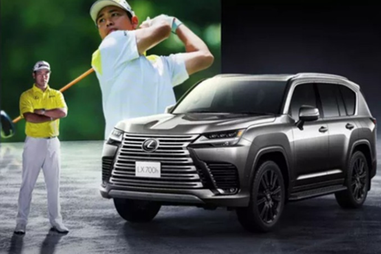 Ngam Lexus LX700h dac biet hon 2,9 ty dong cho cac golfer