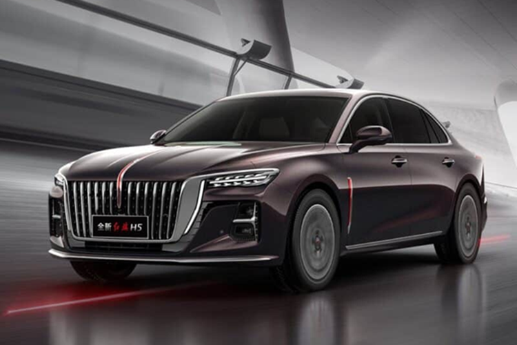 Hongqi H5 PHEV cua Trung Quoc lo dien, 