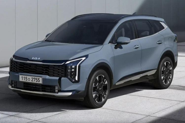 Kia Sportage 2025 truc co so ngan lo dien, du kien gia 