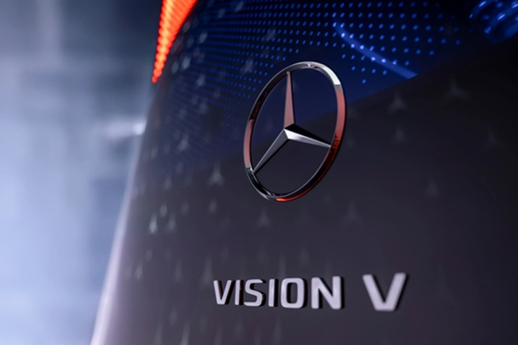 Tan thay Mercedes-Benz Vision V – ra mat 