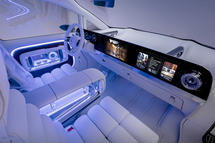 Tan thay Mercedes-Benz Vision V – ra mat 