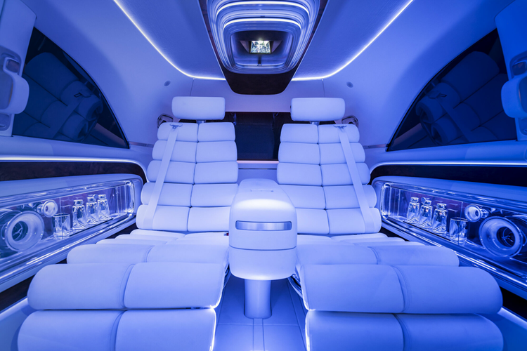 Tan thay Mercedes-Benz Vision V – ra mat 