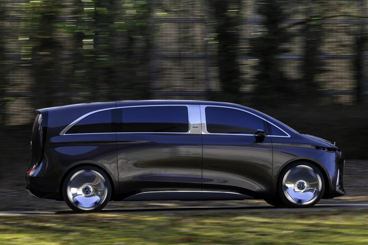 Tan thay Mercedes-Benz Vision V – ra mat 