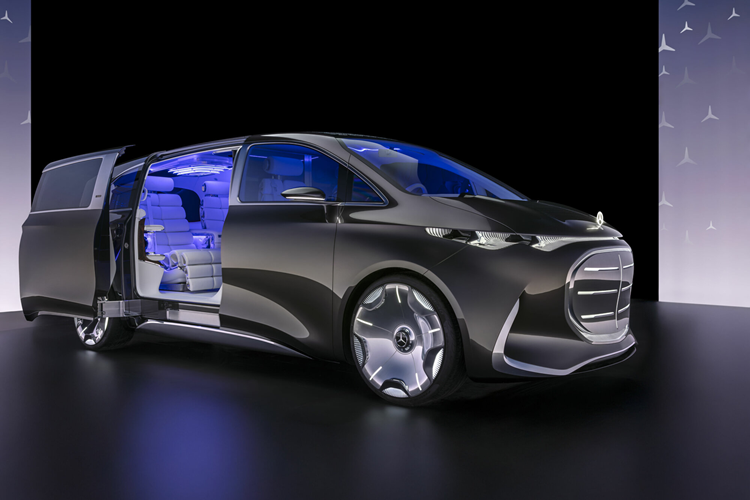 Tan thay Mercedes-Benz Vision V – ra mat 