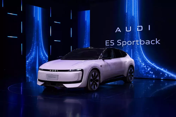 AUDI E5 Sportback - xe sang chay dien chao hang dai gia Trung Quoc