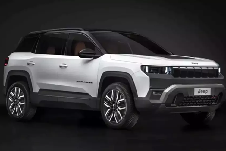 Jeep Compass 2026 lo dien, chung khung gam voi Peugeot 5008-Hinh-4