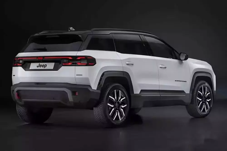 Jeep Compass 2026 lo dien, chung khung gam voi Peugeot 5008-Hinh-9